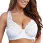 Women Floral Unlined Lace Bra