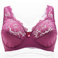 Women Floral Unlined Lace Bra