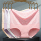 High Waist Women's Abdomen Cotton Underwear