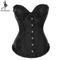 Corset Lace Up Bustier Plus Size