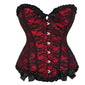 Women Mesh Grid Lingerie Basque Corselet