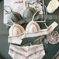 Cup triangle wire free sexy sleepwear