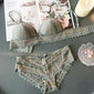 Cup triangle wire free sexy sleepwear
