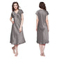Silk Nightgown Women Sleepwear