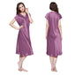 Silk Nightgown Women Sleepwear