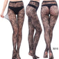 Fashion Cool Star Printed Fishnet Tights