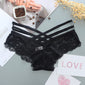 Panties Women Lace Low-rise Solid