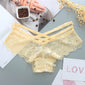 Panties Women Lace Low-rise Solid