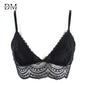 Women Sexy Lace Halter Bralette Unlined