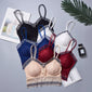 Women Wire Bra Lacey Tube Crop