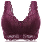 Female Vest Front Zipper Push Up Bra
