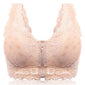 Female Vest Front Zipper Push Up Bra