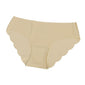 Solid Seamless Panties Low-Rise Panties