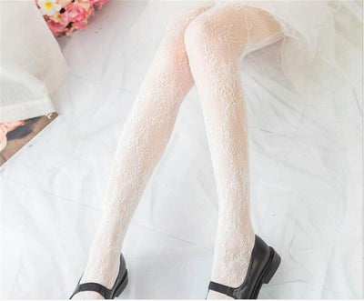 Women Lady Sexy Lace Long Stockings