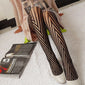 Women Sexy Fishnet Pattern Jacquard