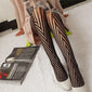 Women Sexy Fishnet Pattern Jacquard