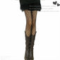 Women Sexy Fishnet Pattern Jacquard